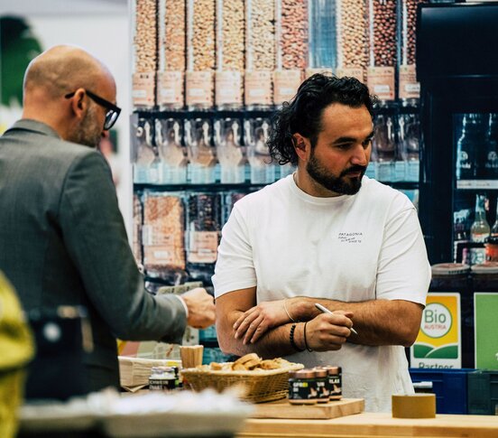 Aussteller auf der Tiroler Nachhaltigkeitsmesse | © überall GmbH Aussteller auf der Tiroler Nachhaltigkeitsmesse | © überall GmbH